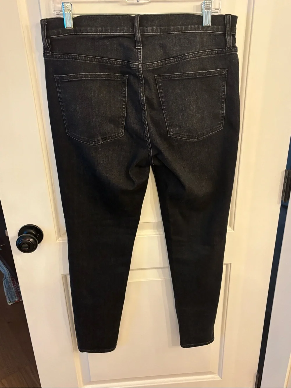 J. Crew Women's Straight Leg Jeans in Black
